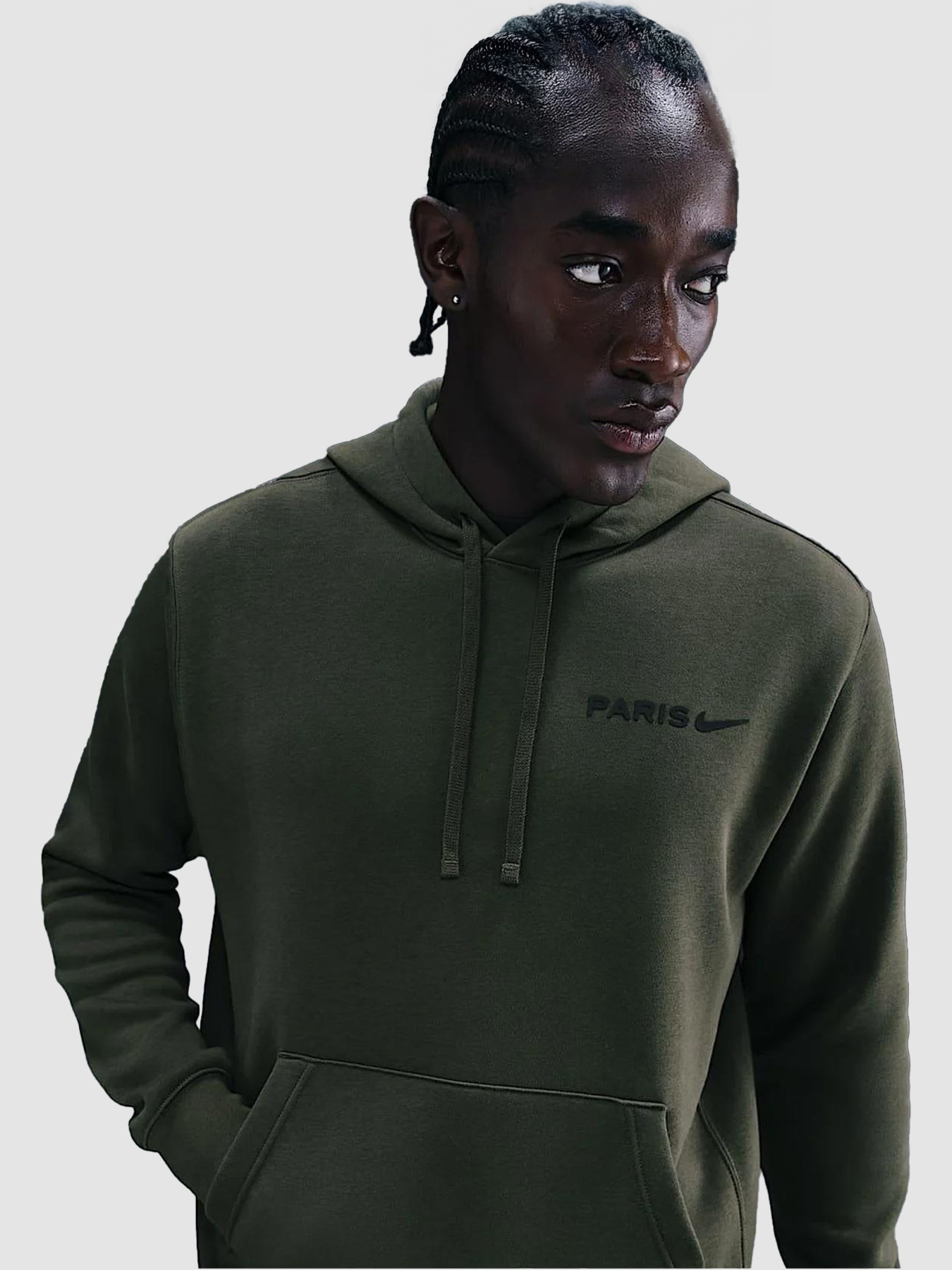 Кофта мужская Nike Psg Club Olive (HM2888-325) модель HM2888-325 Фото