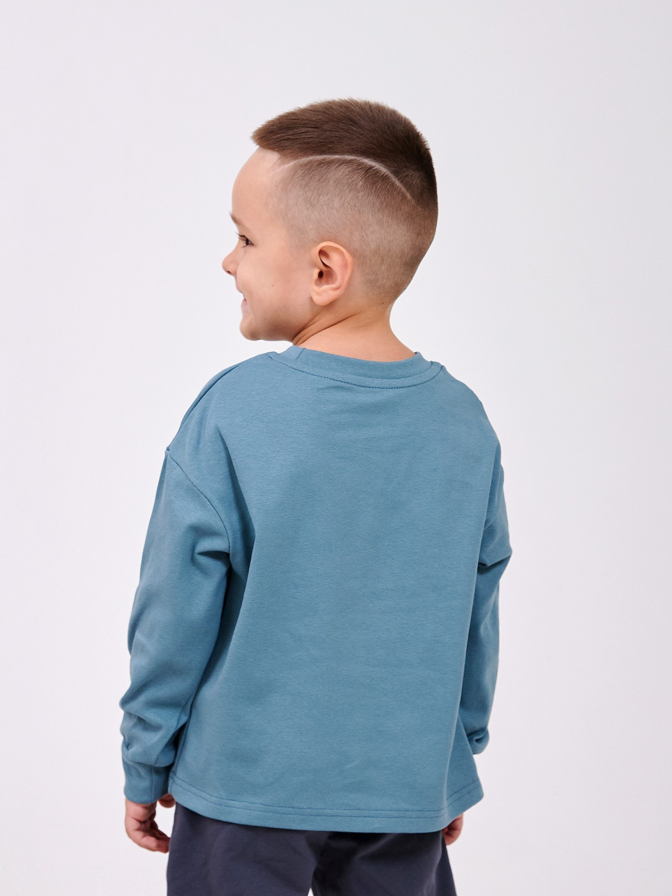 Худи и свитшоты SMIL модель smil_116750-1-sero-zelenyj Фото