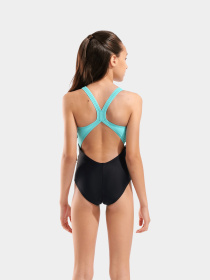 Дитячий купальник Arena PAINTING SWIMSUIT V BACK модель 010744-580 Фото