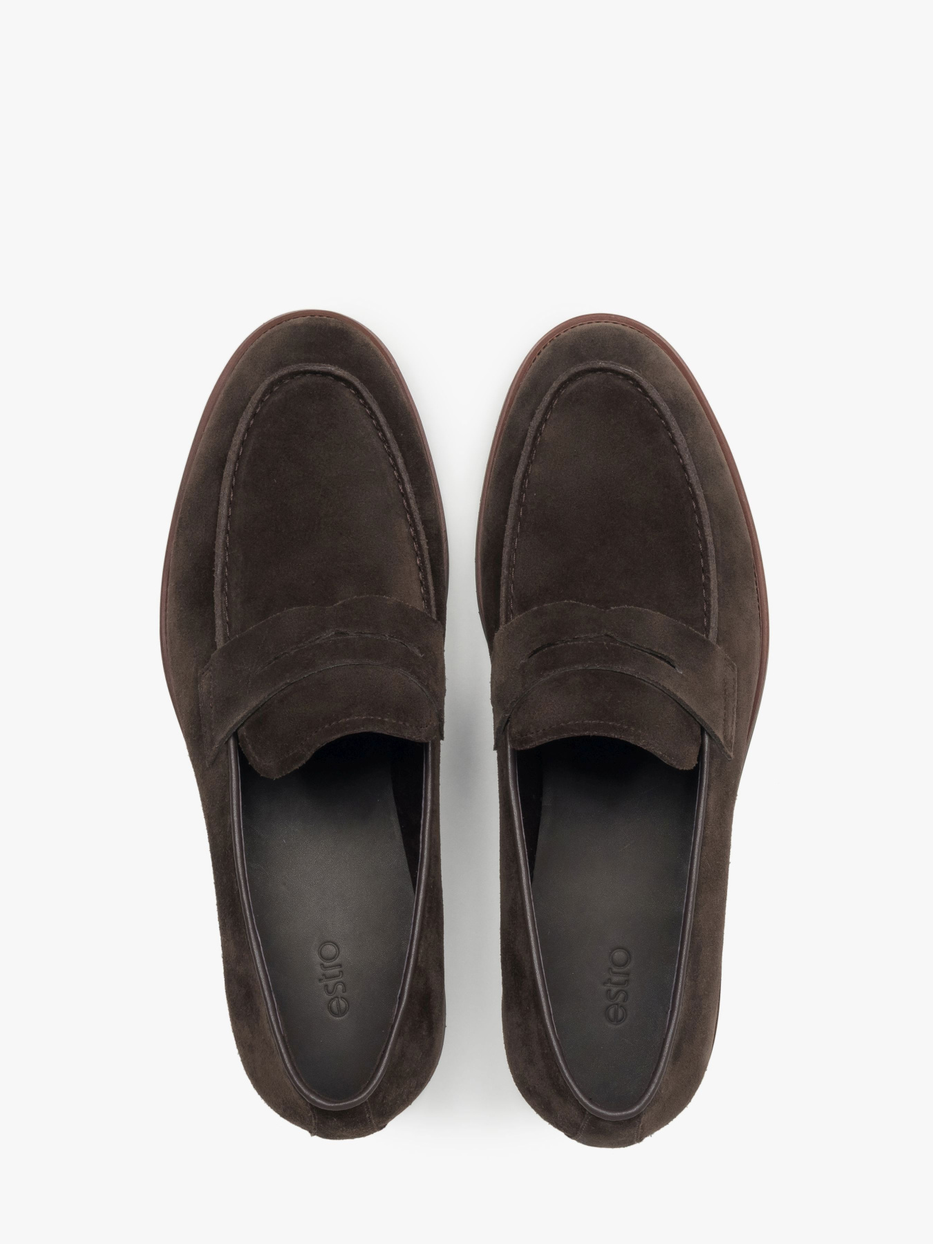 Лофери ESTRO 01-3358-251-478-308, колір коричневий модель 01-3358-251-478-308 Фото