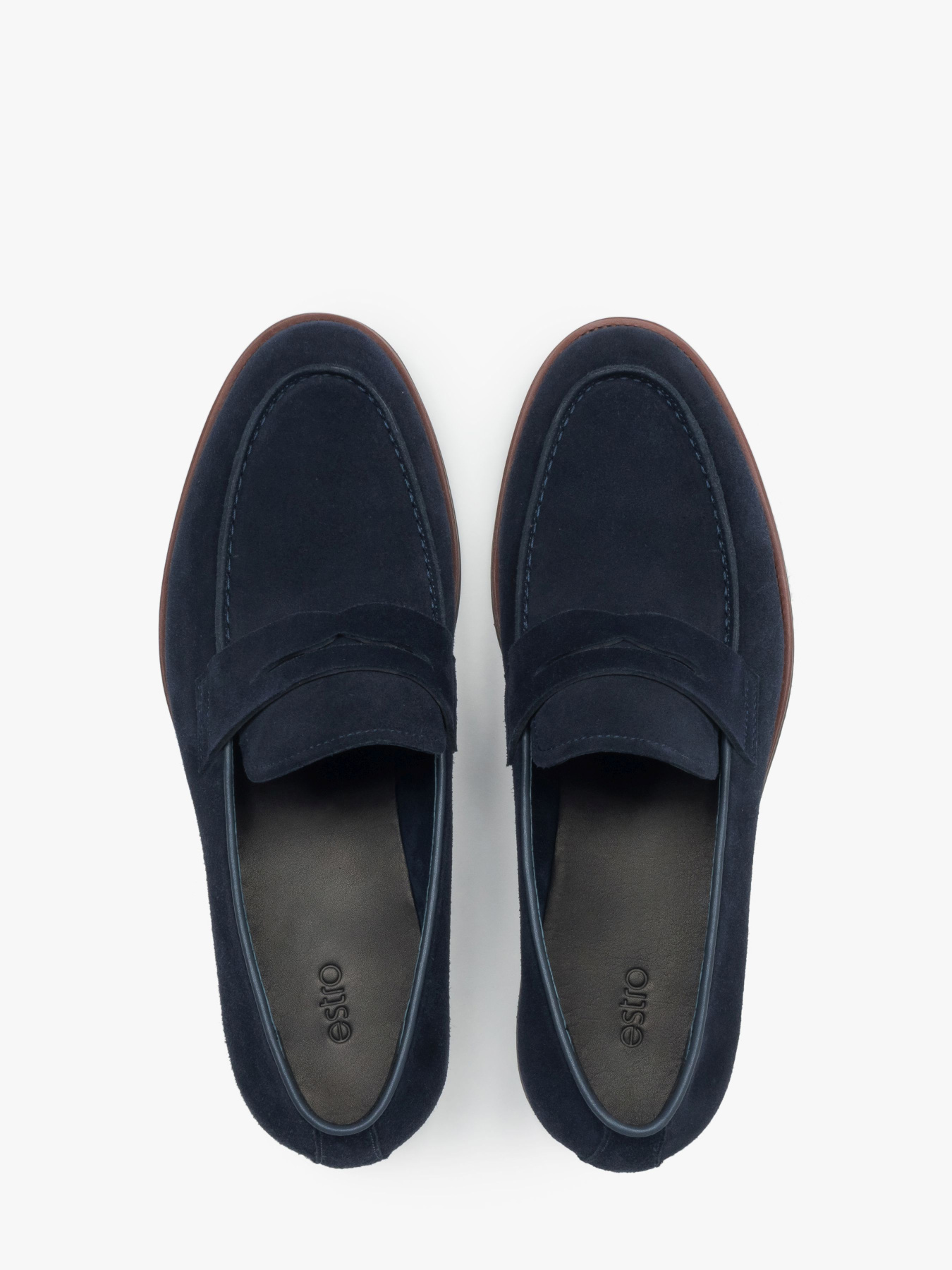 Лофери ESTRO 01-3358-251-404-306, колір синій модель 01-3358-251-404-306 Фото