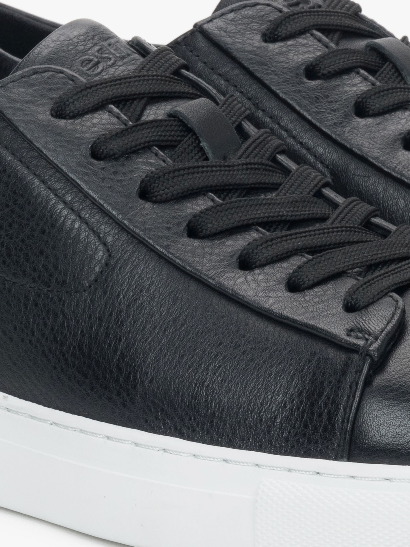 Кеди низькі ESTRO 02-178-2-1-101, колір чорний модель 02-178-2-1-101 Фото