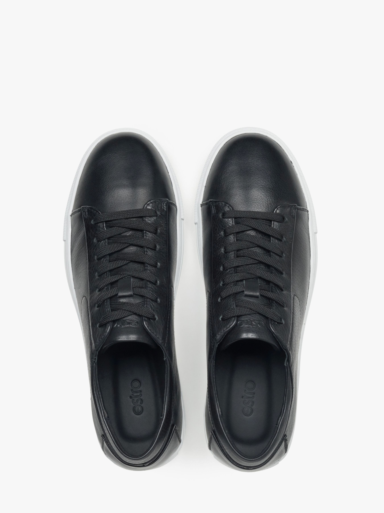 Кеди низькі ESTRO 02-178-2-1-101, колір чорний модель 02-178-2-1-101 Фото