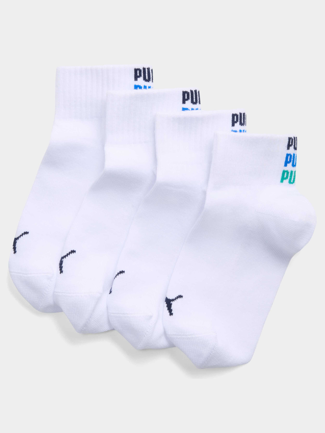 Детские носки PUMA Kids' Quarter Socks (2-Pack) модель 947576 Фото