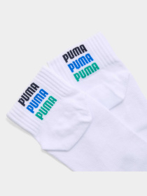 Детские носки PUMA Kids' Quarter Socks (2-Pack) модель 947576 Фото