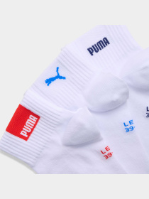 Шкарпетки PUMA Unisex Quarter Socks (3-Pack) модель 947562 Фото