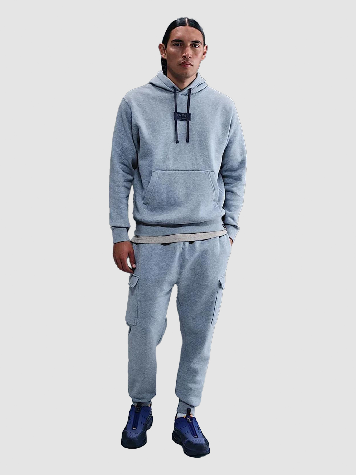 Кофта мужская Nike Psg Club Light Blue (HM2884-493) модель HM2884-493 Фото