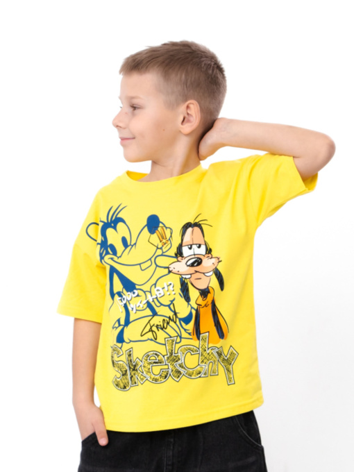 Футболка для хлопчика GOOFY, Лимонний Носи Своє (6414-001-33-4-4) модель 6414-001-33-4-4-limon-goofy Фото