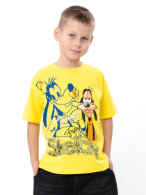 Футболка для хлопчика GOOFY, Лимонний Носи Своє (6414-001-33-4-4) модель 6414-001-33-4-4-limon-goofy Фото