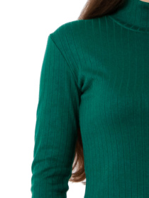 Ангоровий жіночий лонгслів з декоративними гудзиками на манжетах, Зелений Носи Своє (8456-088) модель 8456-088-zelenij Фото