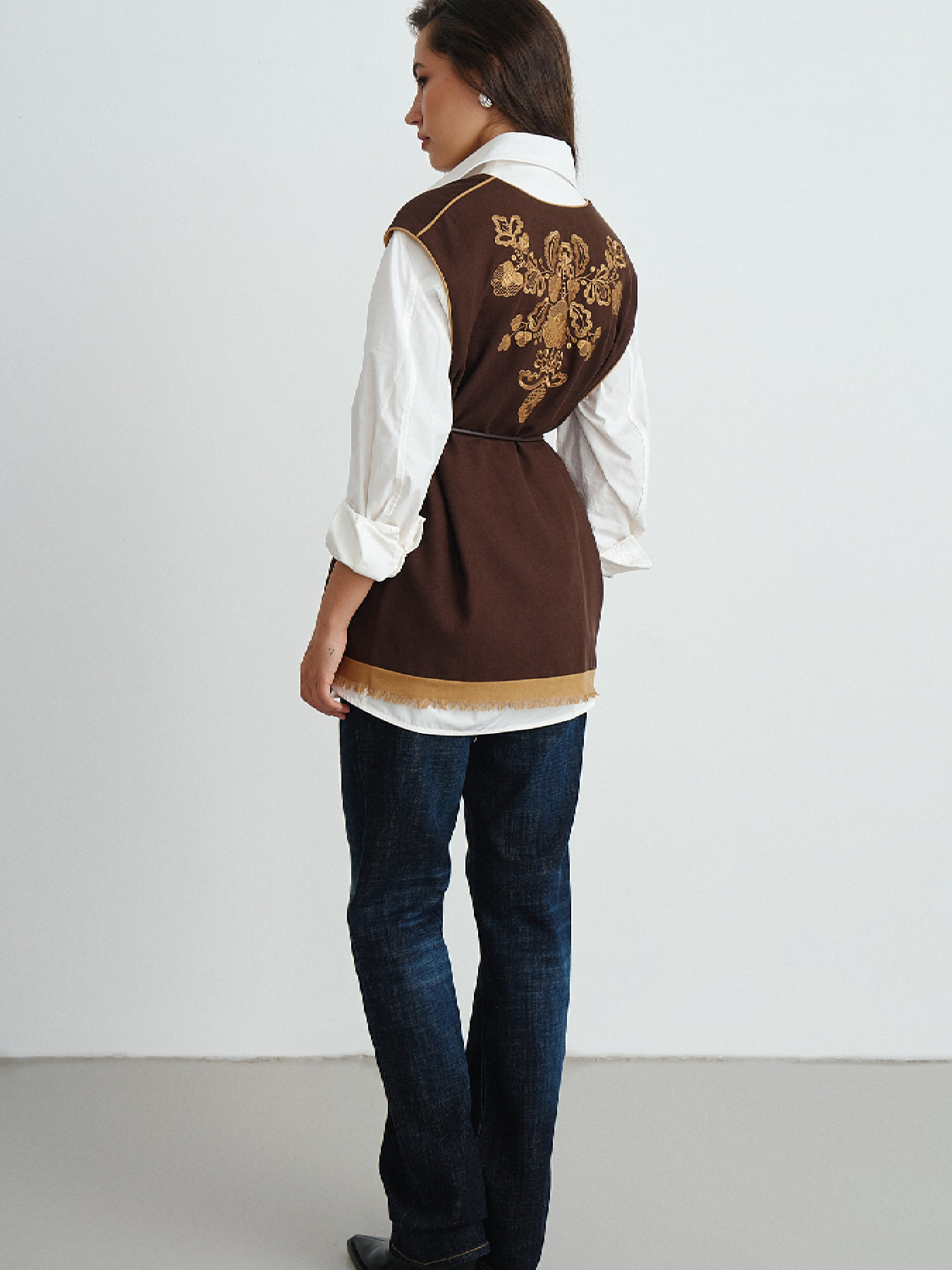 Класичний жилет RicaMare модель RM4274-11-25DJ Фото