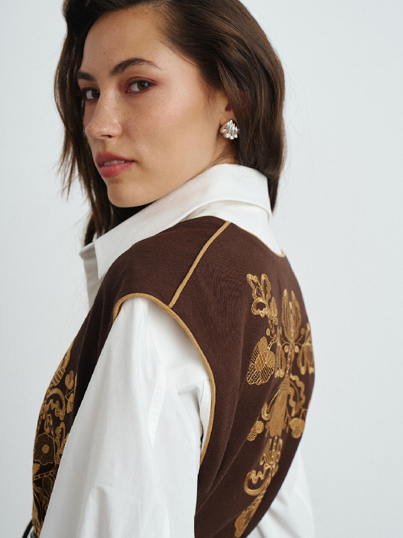 Класичний жилет RicaMare модель RM4274-11-25DJ Фото