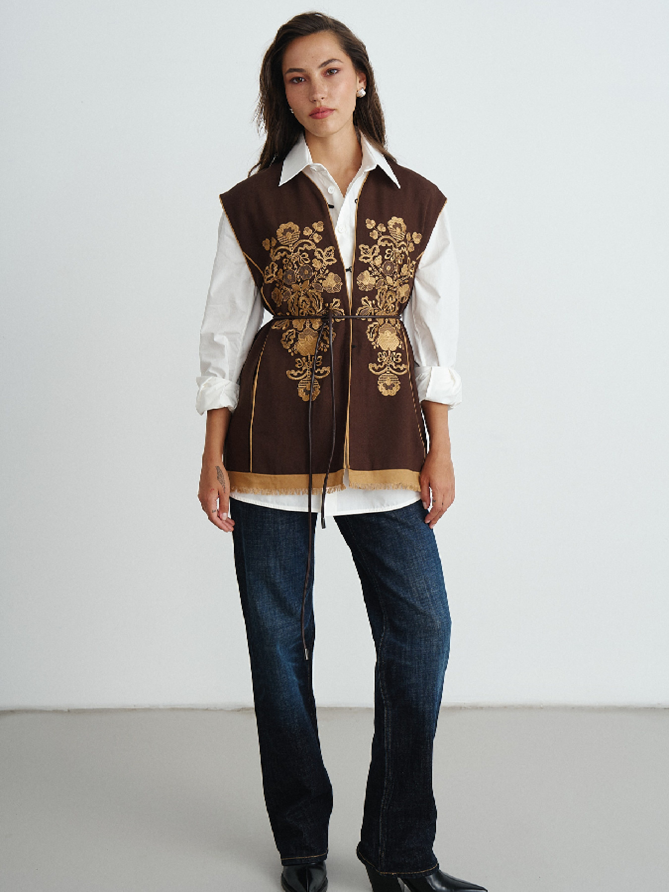 Класичний жилет RicaMare модель RM4274-11-25DJ Фото