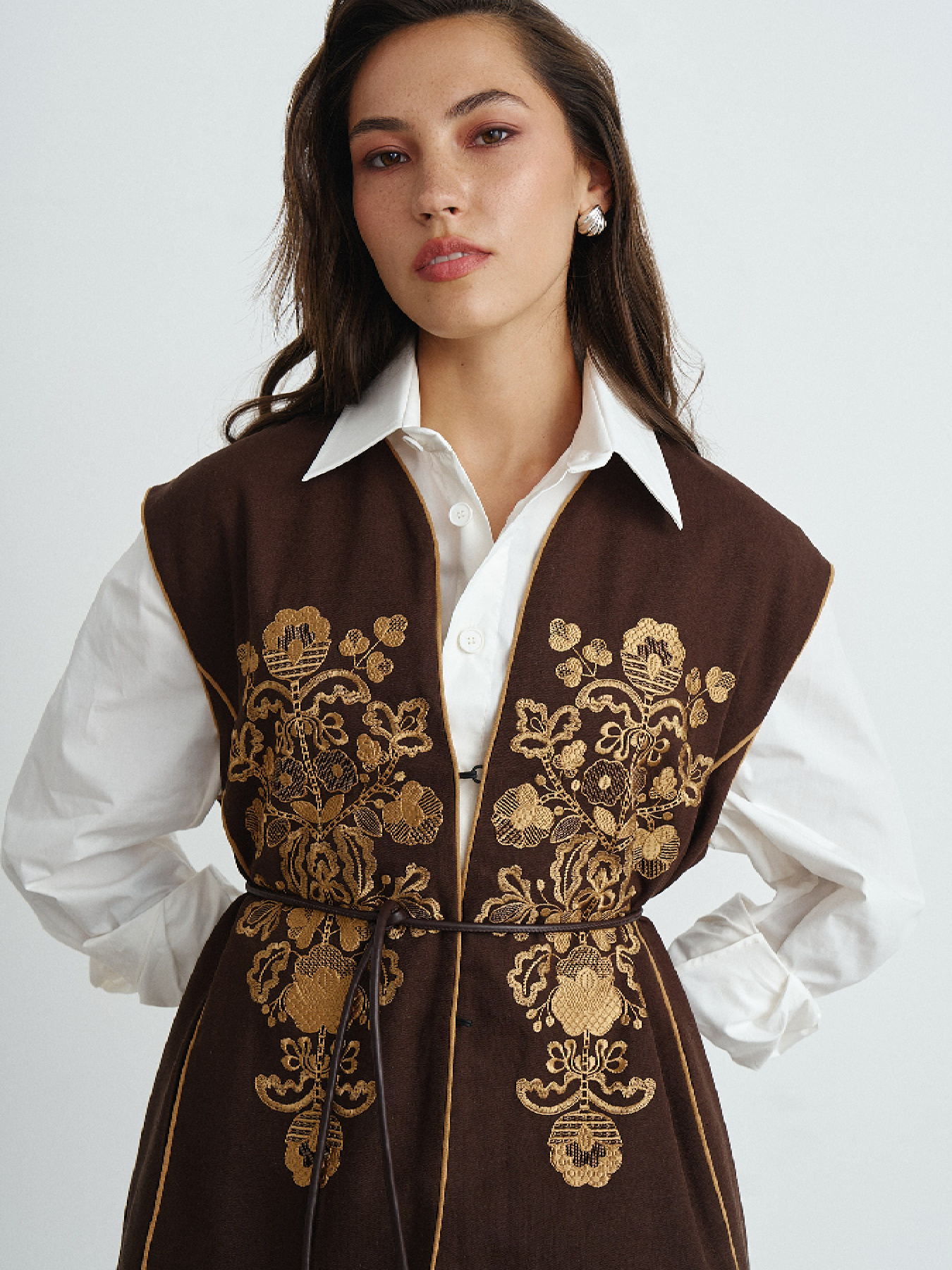 Класичний жилет RicaMare модель RM4274-11-25DJ Фото