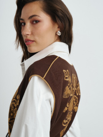 Класичний жилет RicaMare модель RM4274-11-25DJ Фото