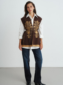 Класичний жилет RicaMare модель RM4274-11-25DJ Фото