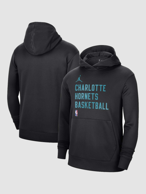 Кофта мужская Jordan Brand Black Charlotte Hornets (FB3690-010) модель FB3690-010 Фото