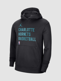 Кофта мужская Jordan Brand Black Charlotte Hornets (FB3690-010) модель FB3690-010 Фото