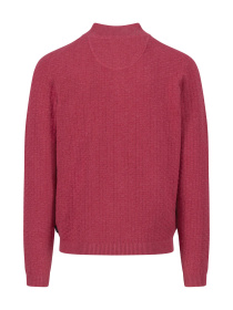 Мужской ягодний пуловер на полумолнии модель 1508.644.415 Мужской ягодний пуловер на полумолнии модель 1508.644.415 Фото