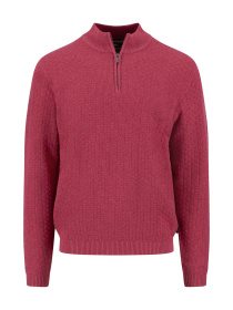 Мужской ягодний пуловер на полумолнии модель 1508.644.415 Мужской ягодний пуловер на полумолнии модель 1508.644.415 Фото