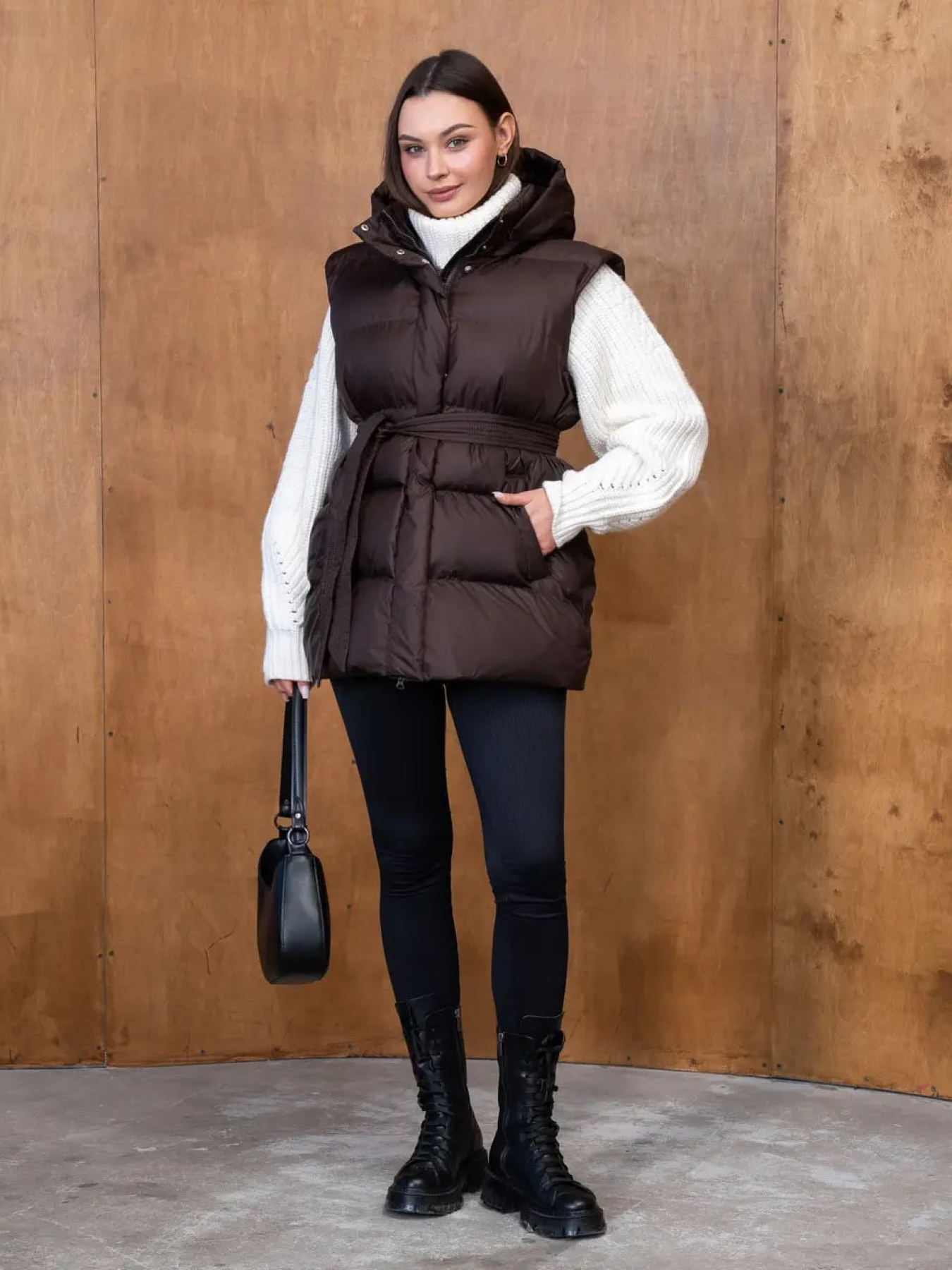 Утеплений жилет Tian модель Luna-T Фото