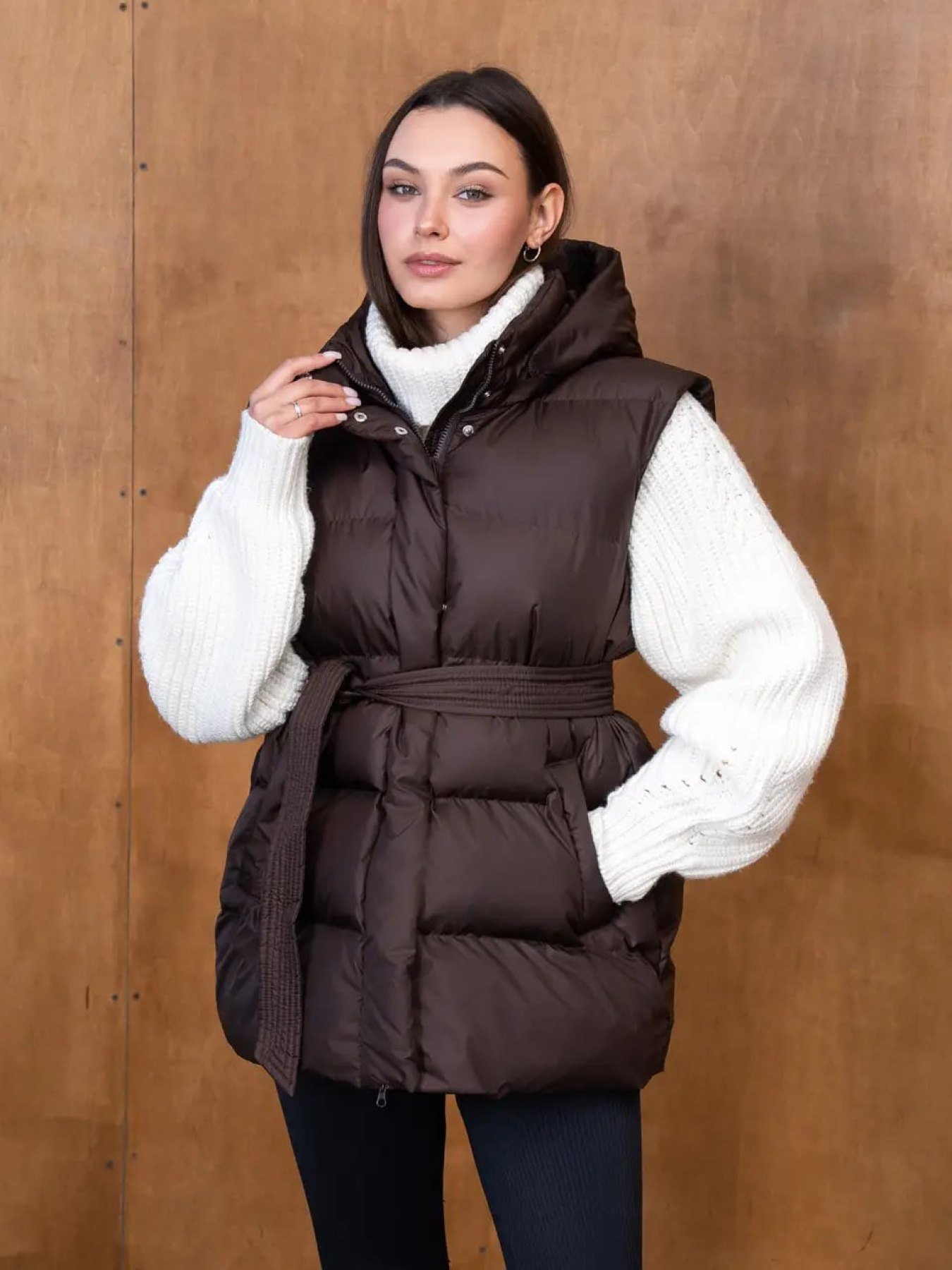 Утеплений жилет Tian модель Luna-T Фото