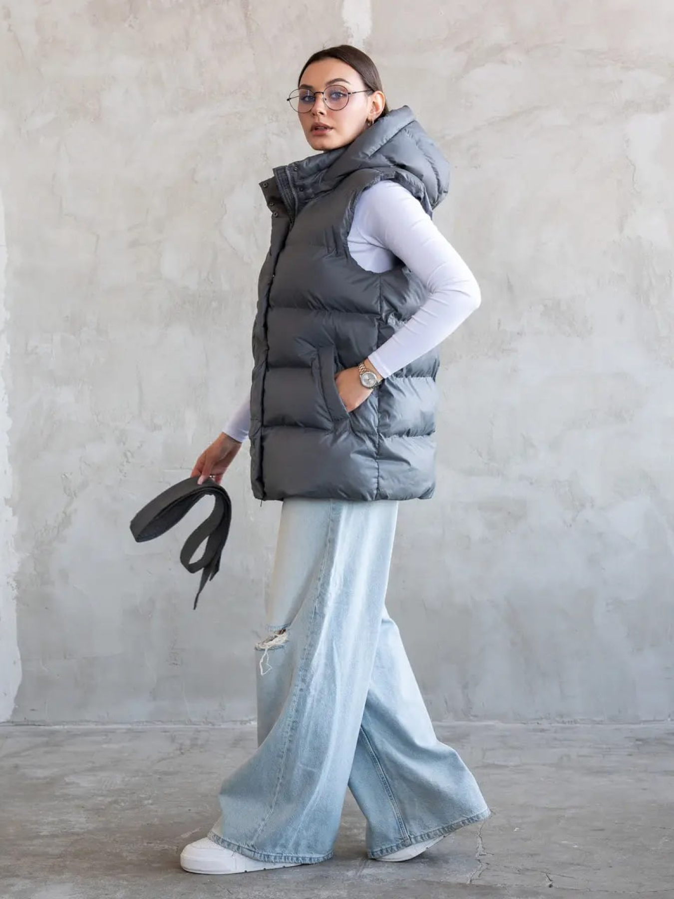 Утеплений жилет Tian модель Luna-T Фото