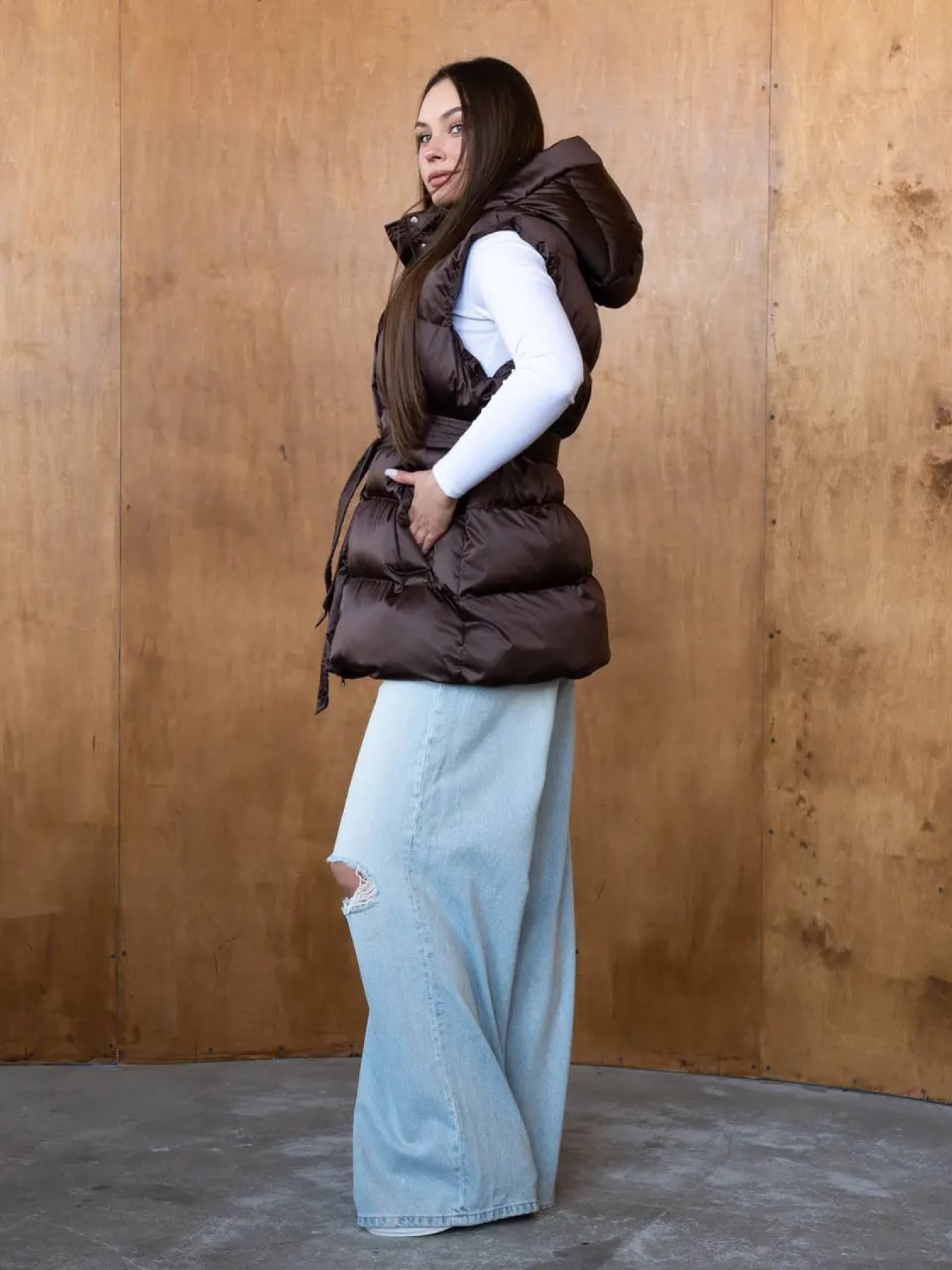 Утеплений жилет Tian модель Luna-T Фото