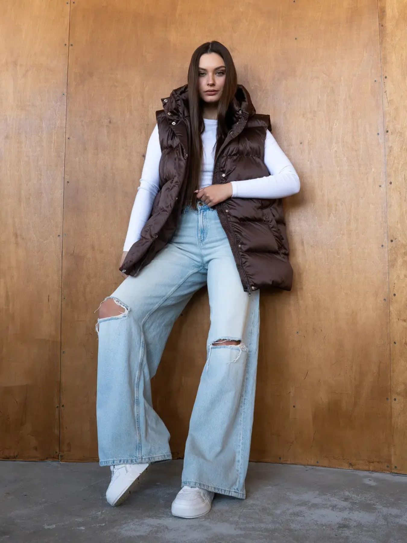 Утеплений жилет Tian модель Luna-T Фото