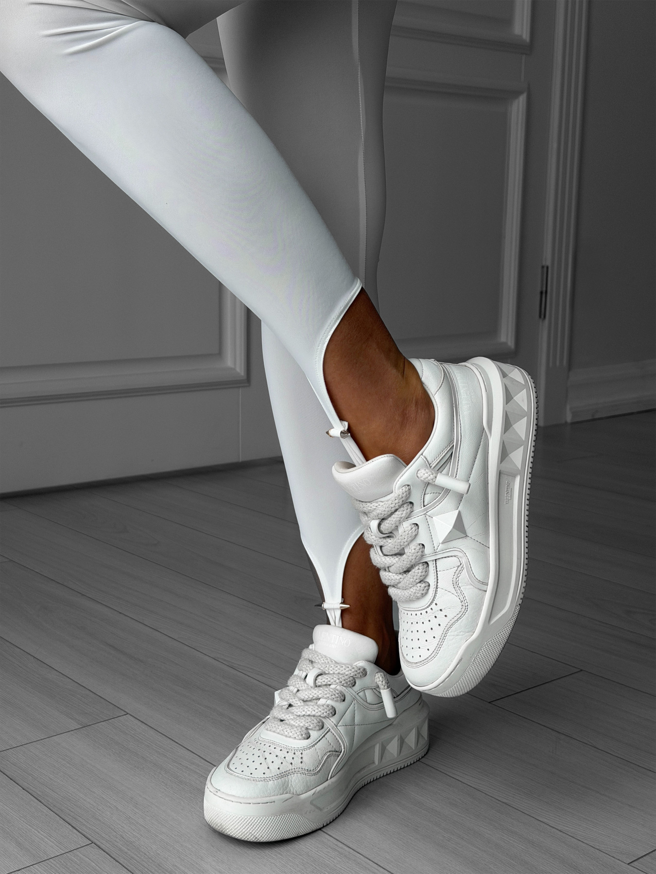 Леггинсы Лейс молоко модель Leys_milk Фото