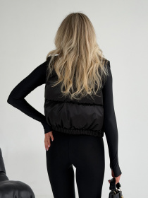 Леггинсы Лейс черные модель Leys_black Фото