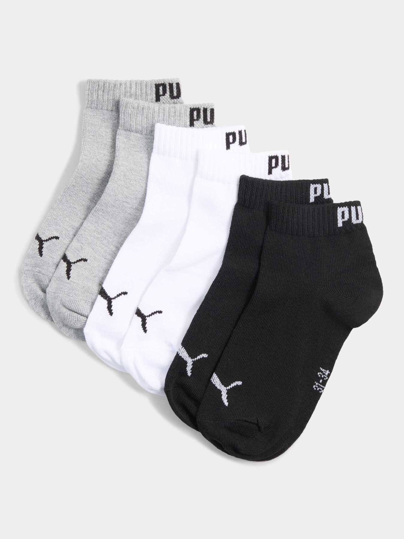 Детские носки Quarter Socks Youth (3-pack) модель 938809 Фото