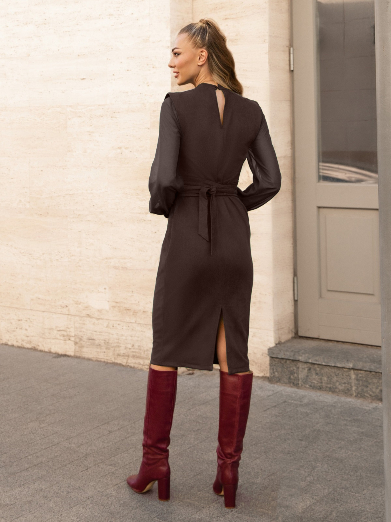 Платье миди Dressa модель 76760 Фото