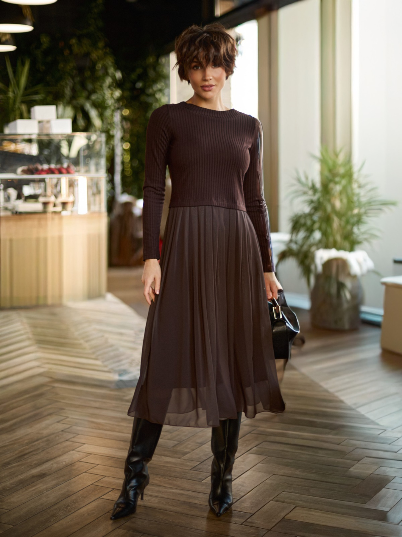 Платье миди Dressa модель 71595 Фото