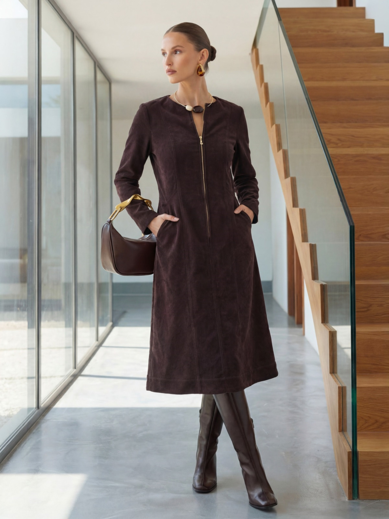 Платье миди Dressa модель 76860 Фото