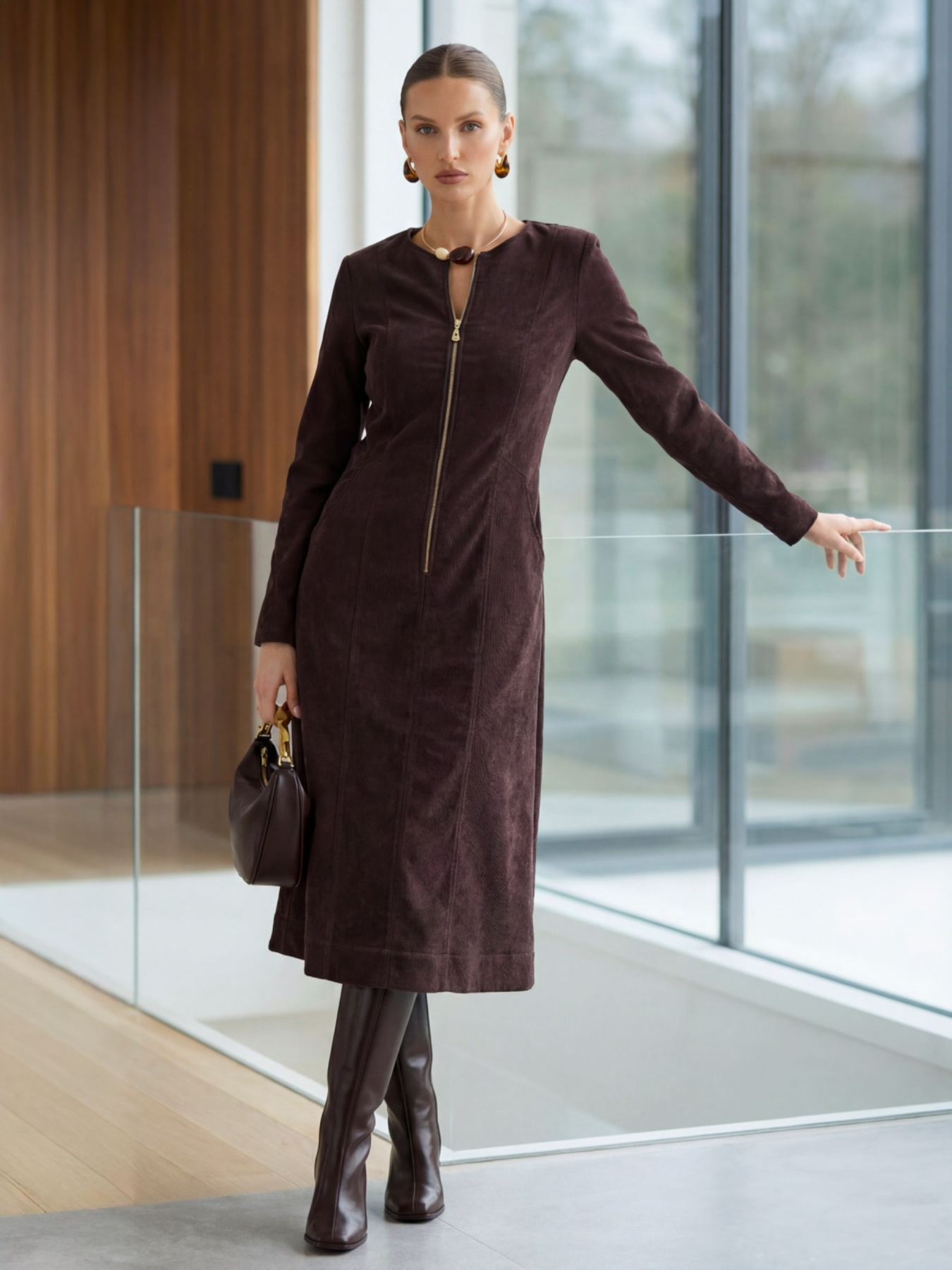 Платье миди Dressa модель 76860 Фото