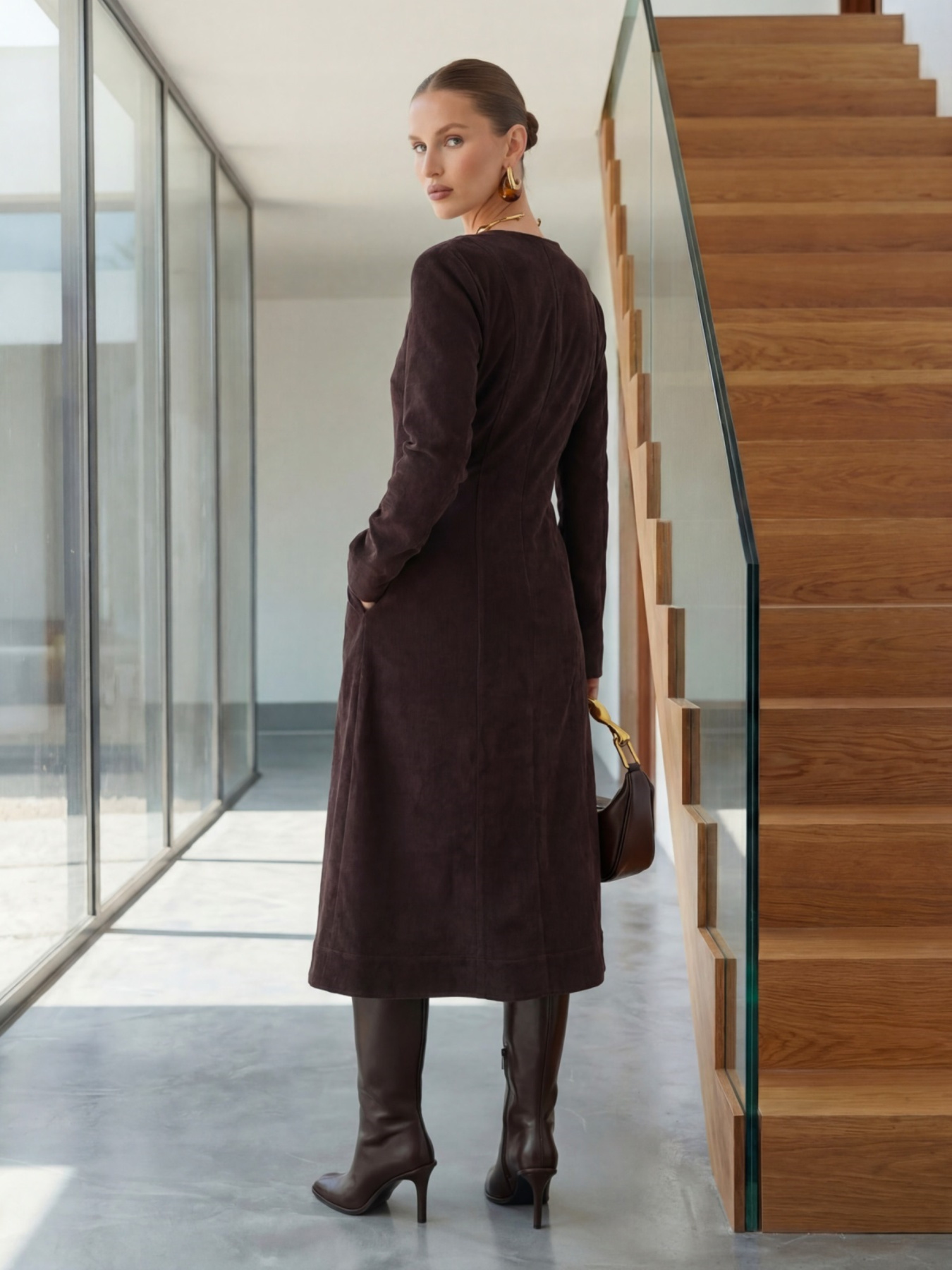 Платье миди Dressa модель 76860 Фото