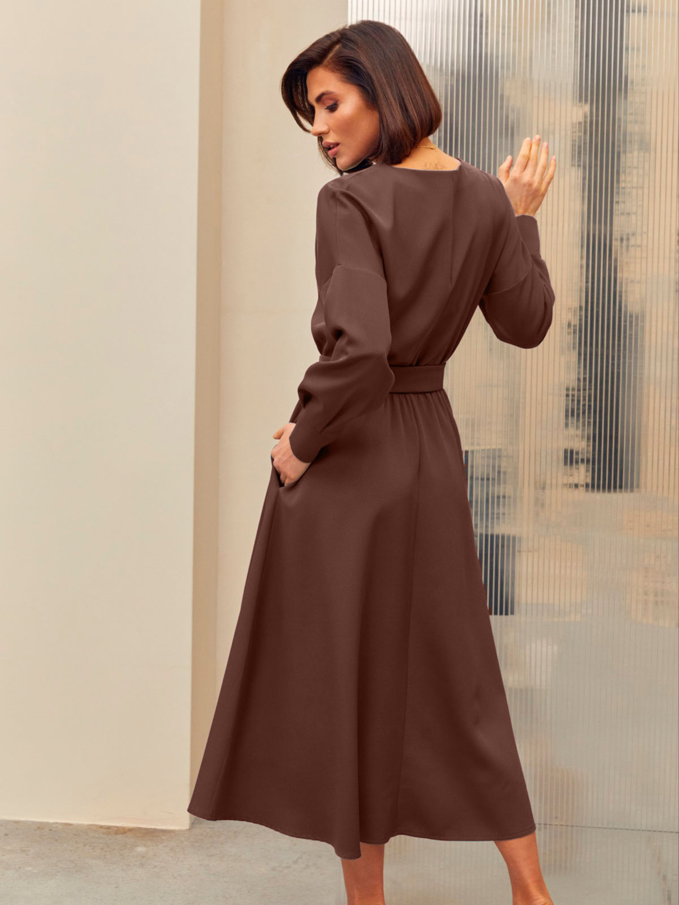 Платье миди Dressa модель 72109 Фото