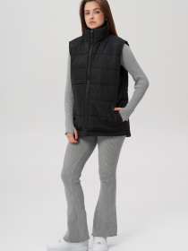 Жіноча Легка Куртка Жилетка Безрукавка Стьобана Without Spice Black модель 8056183 Жіноча Легка Куртка Жилетка Безрукавка Стьобана Without Spice Black модель 8056183 Фото