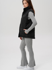 Жіноча Легка Куртка Жилетка Безрукавка Стьобана Without Spice Black модель 8056183 Жіноча Легка Куртка Жилетка Безрукавка Стьобана Without Spice Black модель 8056183 Фото