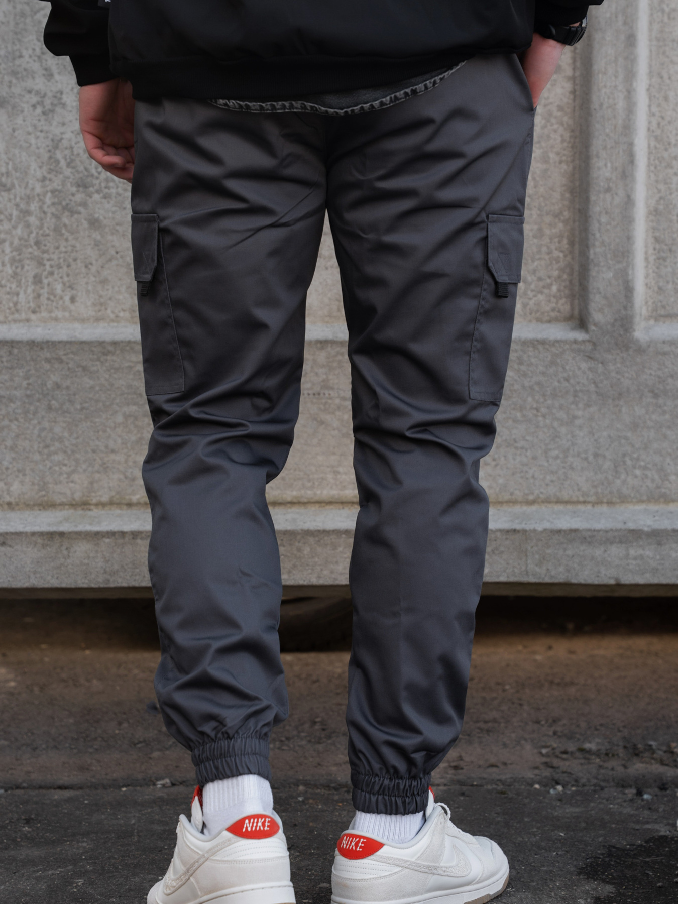 Чоловічі Бавовняні Штани Карго Without Reflective 2026 Gray модель 8056203 Фото