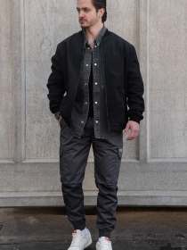 Чоловічі Бавовняні Штани Карго Without Reflective 2026 Gray модель 8056203 Чоловічі Бавовняні Штани Карго Without Reflective 2026 Gray модель 8056203 Фото