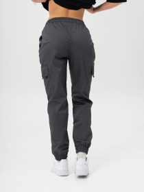 Жіночі Бавовняні Штани Карго Without Reflective 2026 Gray модель 8056204 Жіночі Бавовняні Штани Карго Without Reflective 2026 Gray модель 8056204 Фото