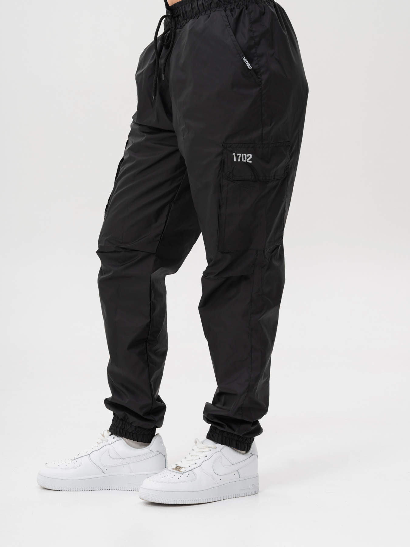 Жіночі Штани Карго Із Плащівки Without Vader Reflective 2026 Black модель 8056208 Фото