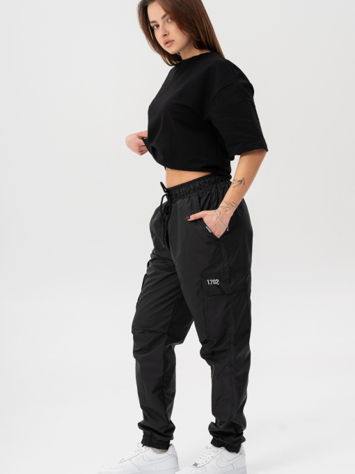 Жіночі Штани Карго Із Плащівки Without Vader Reflective 2026 Black модель 8056208 Фото