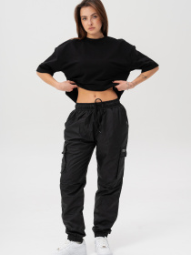 Жіночі Штани Карго Із Плащівки Without Vader Reflective 2026 Black модель 8056208 Жіночі Штани Карго Із Плащівки Without Vader Reflective 2026 Black модель 8056208 Фото