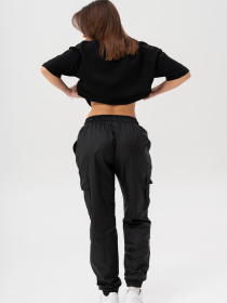 Жіночі Штани Карго Із Плащівки Without Vader Reflective 2026 Black модель 8056208 Жіночі Штани Карго Із Плащівки Without Vader Reflective 2026 Black модель 8056208 Фото