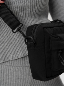 Жіноча Сумка Месенджер Через Плече Барсетка Крос-Боді Without Taran Нейлон Black модель 8056175 Фото