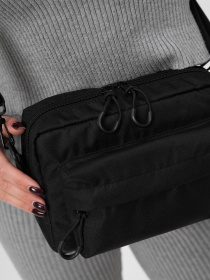 Жіноча Сумка Месенджер Через Плече Барсетка Крос-Боді Without Taran Black модель 8056177 Фото