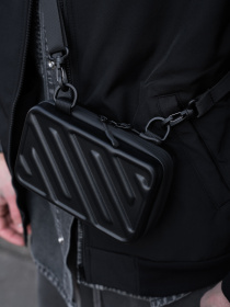 Чоловіча Міні Сумка Месенджер Через Плече Барсетка Крос-Боді Without Ander Black модель 8056178 Чоловіча Міні Сумка Месенджер Через Плече Барсетка Крос-Боді Without Ander Black модель 8056178 Фото